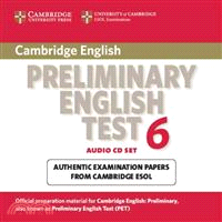 Cambridge Preliminary English Test 6 Audio CDs (2)