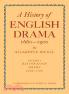 History of English Drama, 1660-1900 Paperback Set