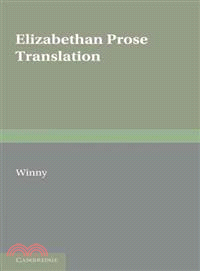 Elizabethan Prose Trans