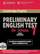 Cambridge PET for Schools 1 Self-study Pack (Student's Book with Answers with Audio CDs (2))