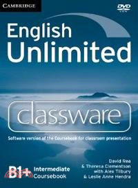 English Unlimited B1+ Intermediate Classware DVD-ROM