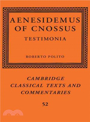 Aenesidemus of Cnossus ― Testimonia