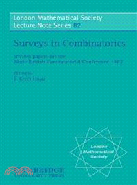 Surveys in combinatorics :invited papers for the Ninth British Combinatorial Conference, 1983 /