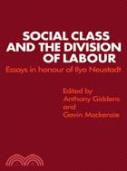 Social Class and the Division of Labour：Essays in Honour of Ilya Neustadt