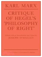 Critique of Hegel's 'Philosophy Of Right'