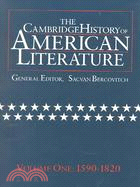The Cambridge History of American Literature: 1590-1820