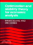 Optimisation and Stability Theory for Economic Analysis