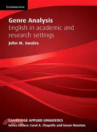 Genre Analysis―English in Academic and Research Settings