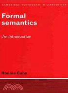 Formal Semantics: An Introduction