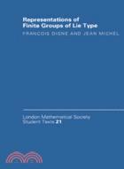 Representations of Finite Groups of Lie Type