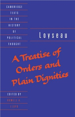 Loyseau―A Treatise of Orders and Plain Dignities