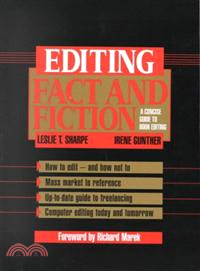 Editing Fact and Fiction