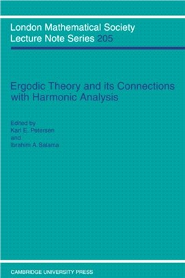 Ergodic Theory and Harmonic Analysis：Proceedings of the 1993 Alexandria Conference