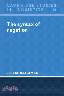 The Syntax of Negation