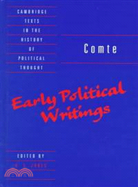 Comte: Early Political Writings