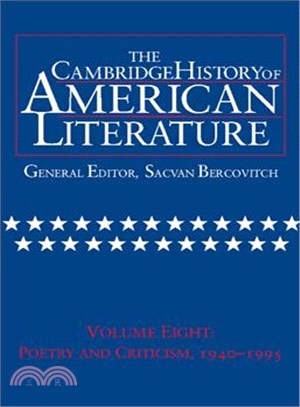 The Cambridge History of American Literature：VOLUME8