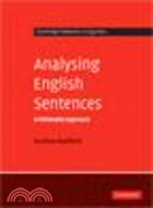 Analysing English Sentences:A Minimalist Approach