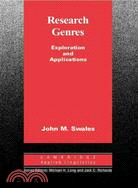 Research genres :explorations and applications /