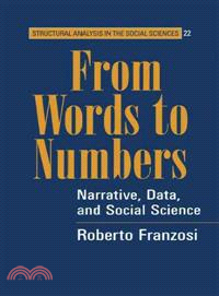 From Words to Numbers―Narrative, Data, and Social Science