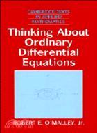 Thinking about Ordinary Differential Equations