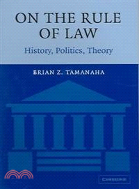 On the Rule of Law―History, Politics, Theory