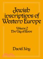 Jewish Inscriptions of Western Europe：VOLUME2