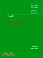 Novalis: Fichte Studies