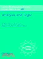 Analysis and logic /