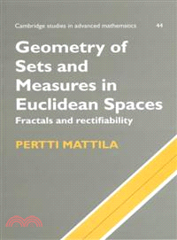 Geometry of Sets and Measures in Euclidean Spaces：Fractals and Rectifiability