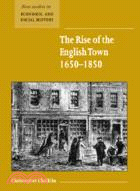 The Rise of the English Town, 1650–1850