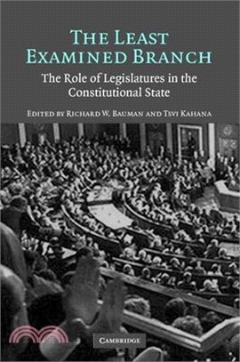 The Least Examined Branch ― The Role of Legislatures in the Constitutional State