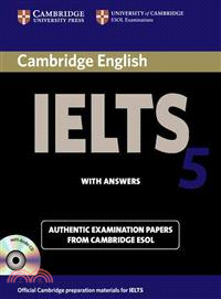 Cambridge IELTS 5 Self-study―Examination papers from University Of Cambridge ESOL Examinations: English For Speakers Of Other Languages