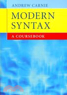 Modern Syntax ─ A Coursebook