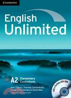 English Unlimited:Elementary Coursebook With e-Portfolio