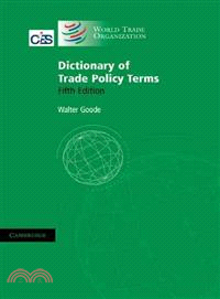 Dictionary of Trade Policy Terms