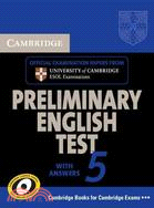 Cambridge Preliminary English Test 5 Student's Book with Answers