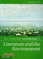 The Cambridge Introduction to Literature and the Environment