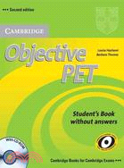 Objective PET Self-study Pack (Student's Book with answers with CD-ROM and Audio CDs (3))