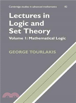 Lectures in Logic and Set Theory：VOLUME1