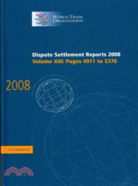 Dispute Settlement Reports 2008