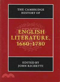 The Cambridge History Of English Literature 1660-1780