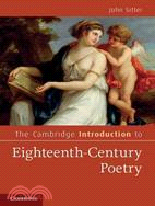 The Cambridge Introduction to Eighteenth-Century Poetry