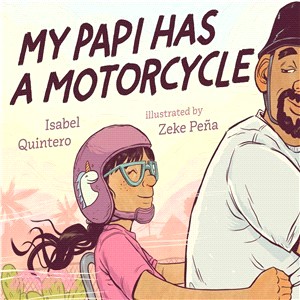 My papi has a motorcycle /
