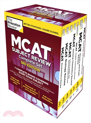 Princeton Review Mcat Subject Review Complete Set