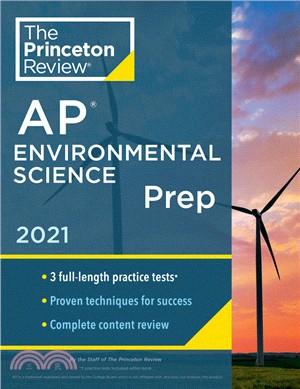 Princeton Review AP Environmental Science Prep, 2021: 3 Practice Tests + Complete Content Review + Strategies & Techniques