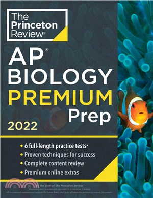 Princeton Review AP Biology Premium Prep, 2022：6 Practice Tests + Complete Content Review + Strategies & Techniques