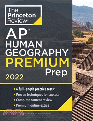 Princeton Review AP Human Geography Premium Prep, 2022：6 Practice Tests + Complete Content Review + Strategies & Techniques