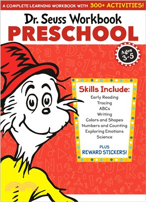 Dr. Seuss Workbook: Preschool－A Complete Learning Workbook with 300+ Actives