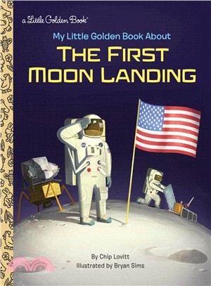 My little golden book about the first moon landing