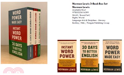Word Power Made Easy Collection-Norman Lewis 3-Book Box Set